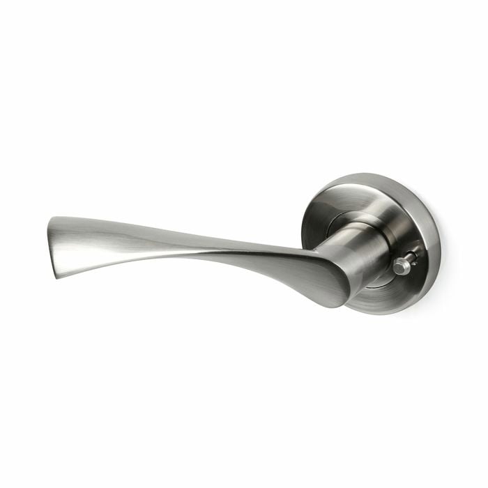 Sylvan Round Rose Monza Privacy Lever