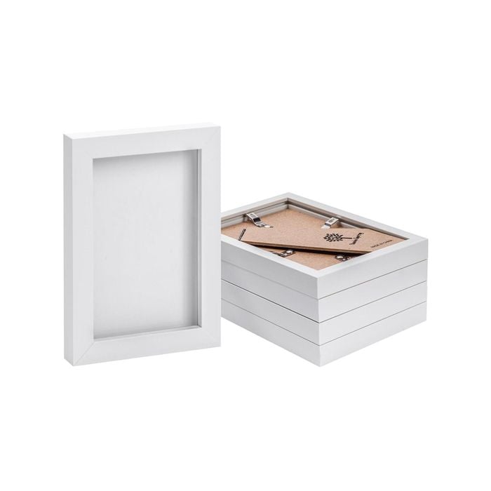 Nicola Spring Photo Frames - 4" x 6" - Pack of 5