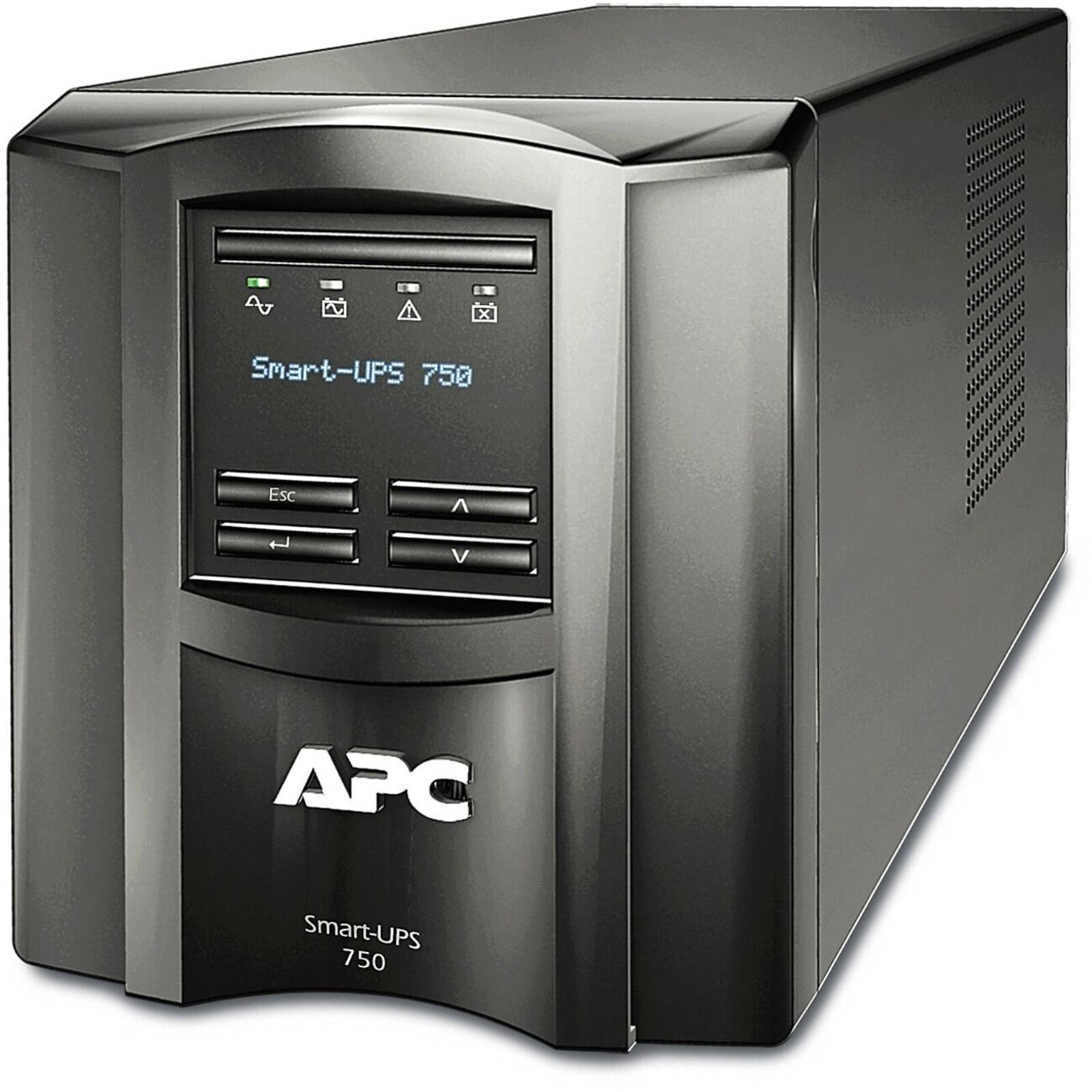 APC by Schneider Electric Smart-UPS Line-interactive UPS - 750 VA/500 W - Tower - 3 Hour Recharge - 230 V AC Input