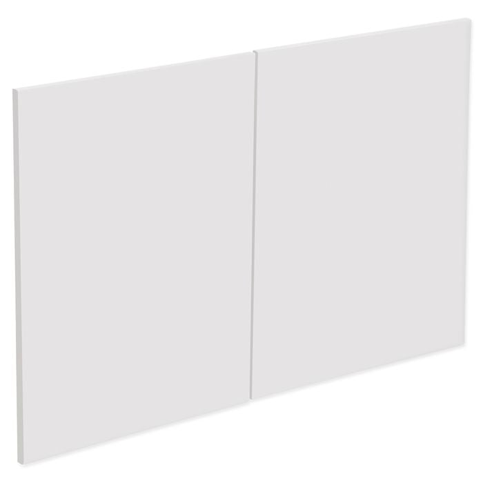 Kaboodle 900mm Coconut Milk Modern Rangehood Cabinet Doors - 2 Pack