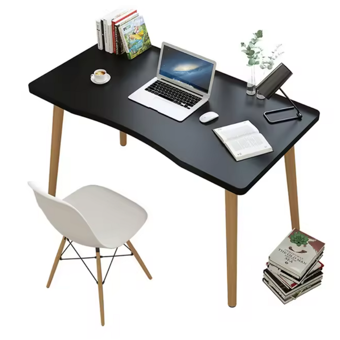 Computer Desk Table Study - Black, 100 CM