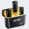 Elinz Wireless Lavalier Microphones with 300mAh Charging Case USB Type-C for Android/iPhone 15