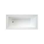 Caroma 1675mm White Newbury Island Bath