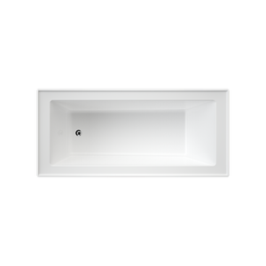 Caroma 1675mm White Newbury Island Bath