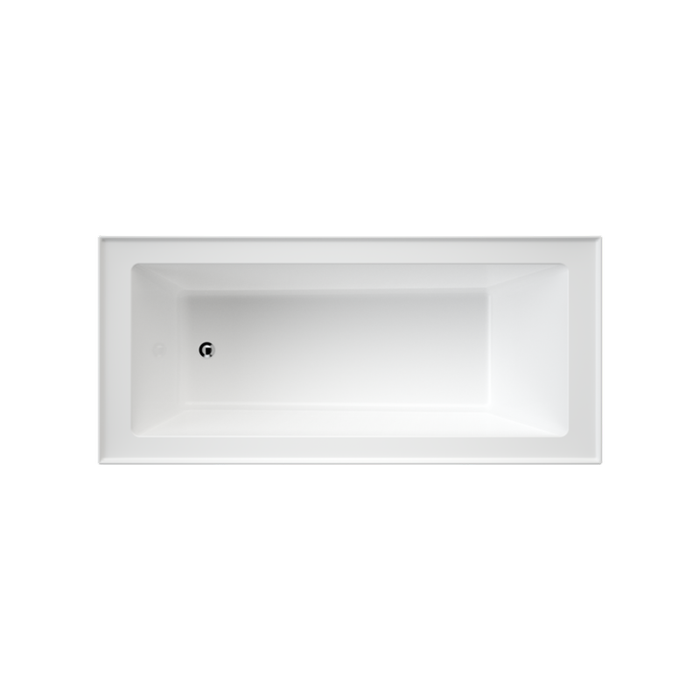 Caroma 1675mm White Newbury Island Bath
