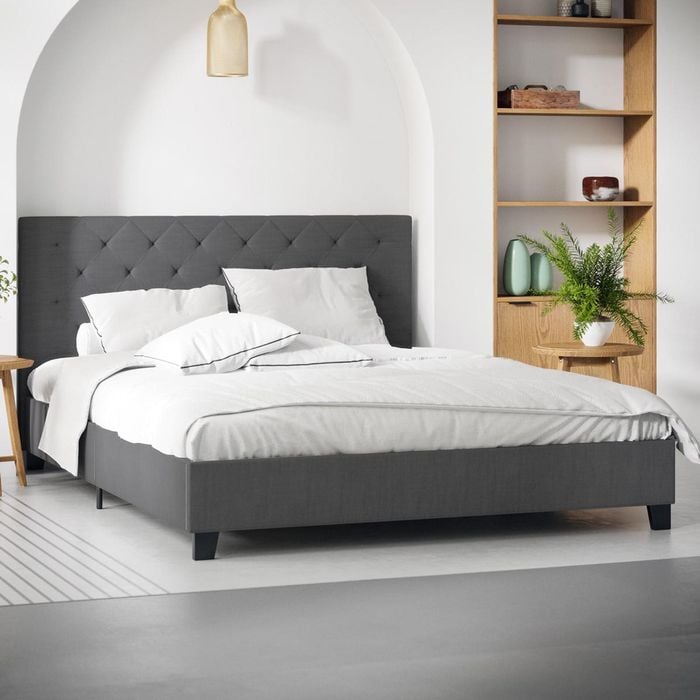 Casper Double Charcoal Bed Frame