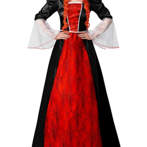 Gothic Queen of Darkness Womens Plus Size Vampire Costume - XLarge