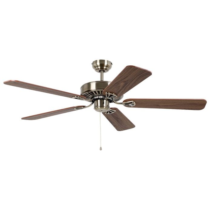 Eglo Waikiki 52" Ac Fan Antique Bronze/walnut
