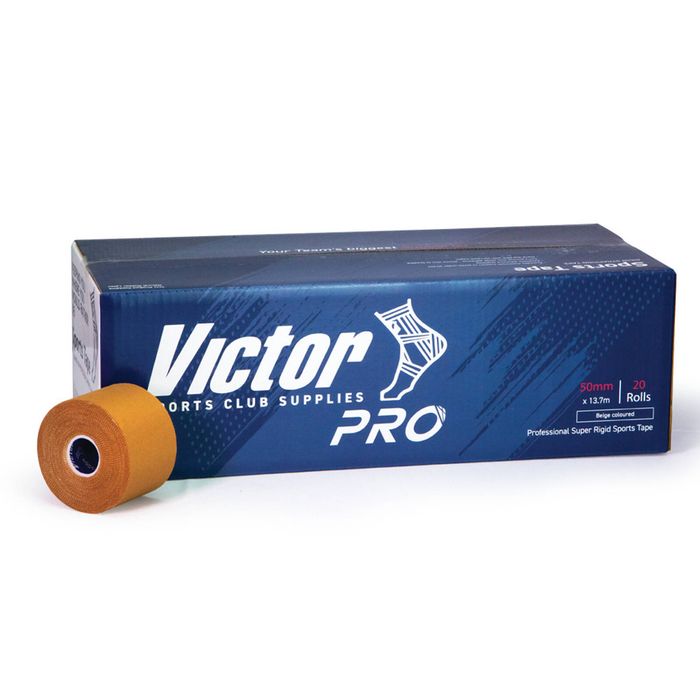 Rigid Strapping Tape - Heavy   Duty Adhesive for Support - 50mm x 13.7m - Box of 20