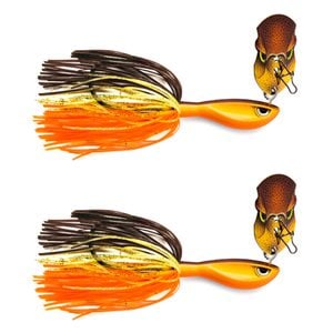 2x Rapala 10cm Rap V Pike Bladed Jig 21g Fishing Lures - Crawdad
