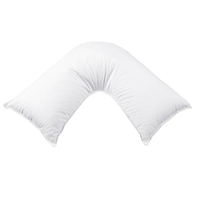 Dreamaker Down Alternative Microfibre V Shape Pillow