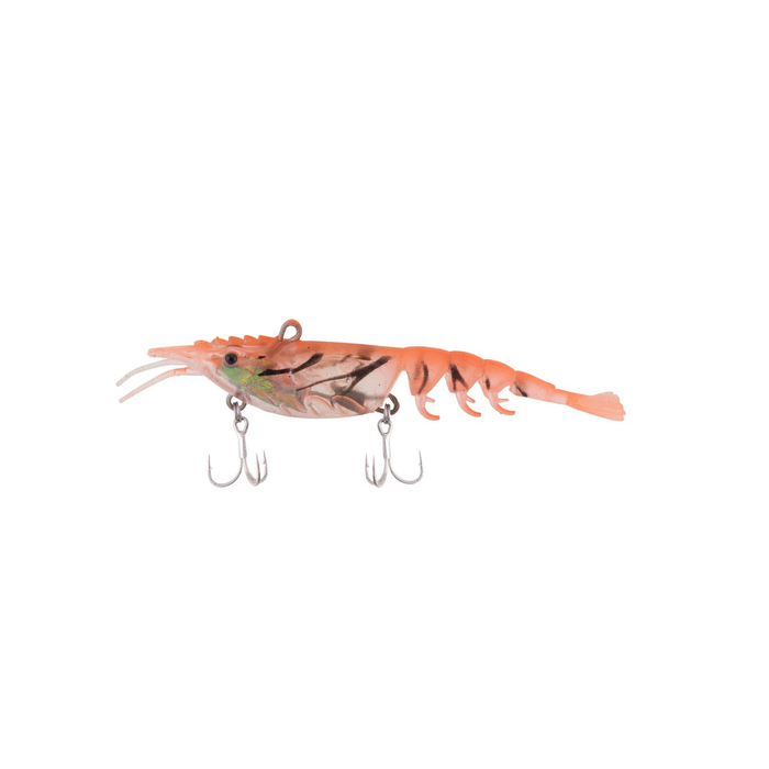 Berkley 2021 Shimma Shrimp 120mm Soft Vibe Fishing Lure Peach Shrimp