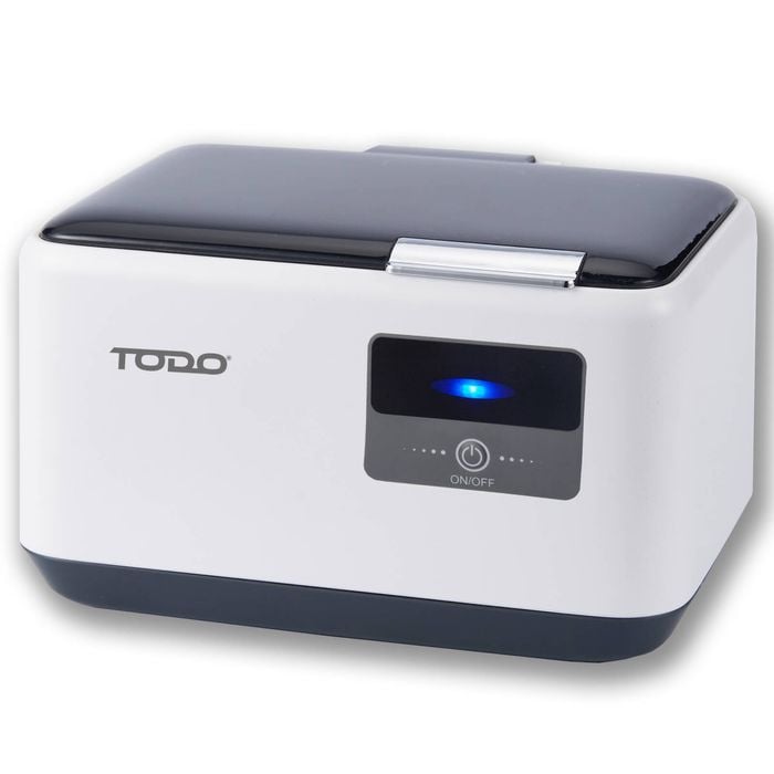 TODO Ultrasonic Cleaner 600ml Stainless Steel Tank Jewellery Cleaner Blue LED
