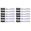 12x Artline 750 Laundry/linen/clothing/fabric Bullet Nib 0.7mm Line Marker Black
