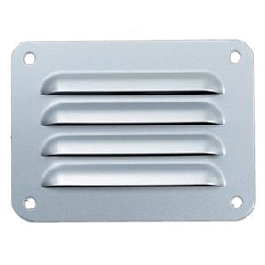 Haron 100 x 75mm Silver Aluminium Pressed Wall Vent