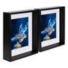 Nicola Spring 8" x 10" 3D Deep Box Photo Frames with White 5" x 7" Mount - Pack of 5