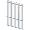 ProtectorAl 0350-1200W x 1800H Deep Ocean Loop Top Pool Fence Panel Raked Up to 15º