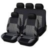 Catzon Car Seat Covers Full Set Universal Airbag Compatible Protector-Grey