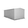 Absco 5.96 x 3.0 x 2.3m Zincalume Highlander Three Door Garden Shed
