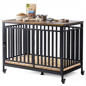 Advwin Dog Crate Furniture Heavy Duty Dog Cage