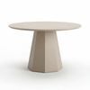 Ruddy 120cm Round Dining Table Putty Beige