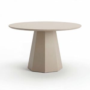 Ruddy 120cm Round Dining Table Putty Beige