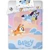 Bluey Dream Flight Cotton Quilt Cover Set - Single Bed Size