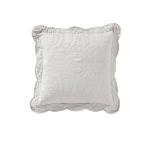 Bianca Candace Silver Square Filled Cushion 43 x 43cm