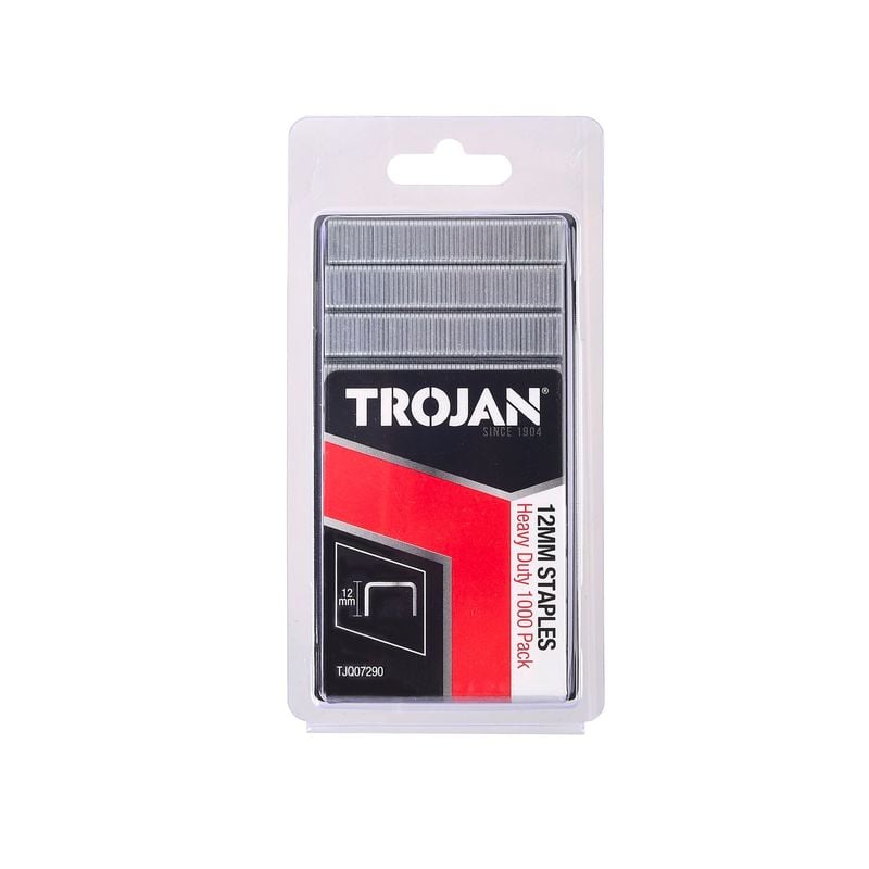 12mm Heavy Duty Staples - 1000 Pack