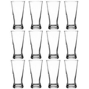 Crown Pilsner Beer Glasses 200ml | Set Of 12