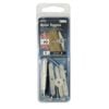 Cobra White Nylon Toggles- 4 Pack