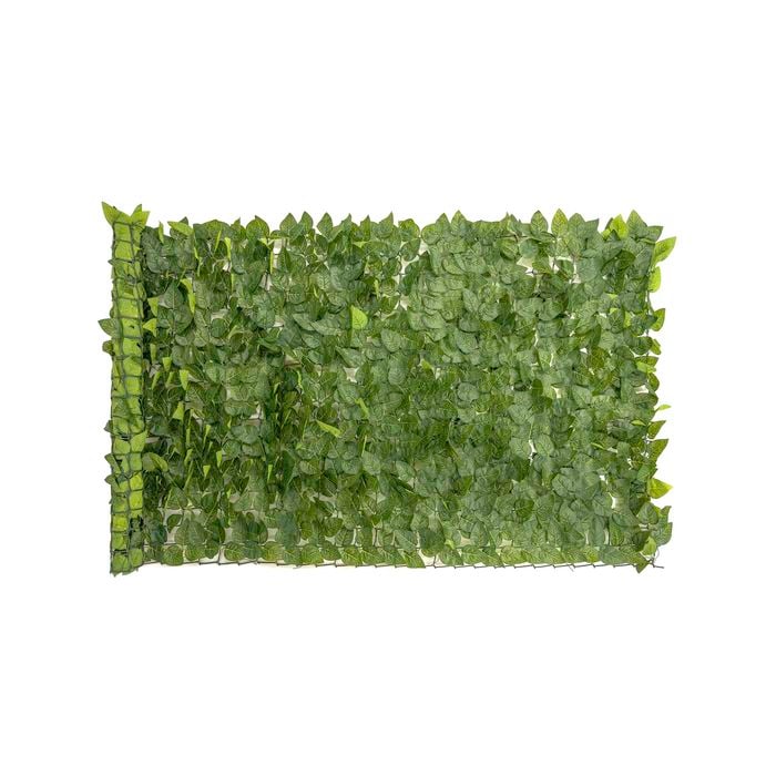 UN-REAL 100 x 200cm Artificial Hedge Roll Printed Rose Leaf