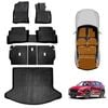 Floor Mat Boot Liner Back Seat Protector for Mazda CX5 CX-5 2017-2026 Cargo Trunk Kick Mats Cover