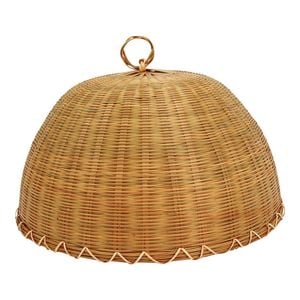 LVD Round 40cm Woven Food Kitchen Dining Meal Cover - Brown