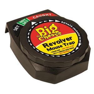 Big Cheese No Touch No See Revolver Mouse Trap