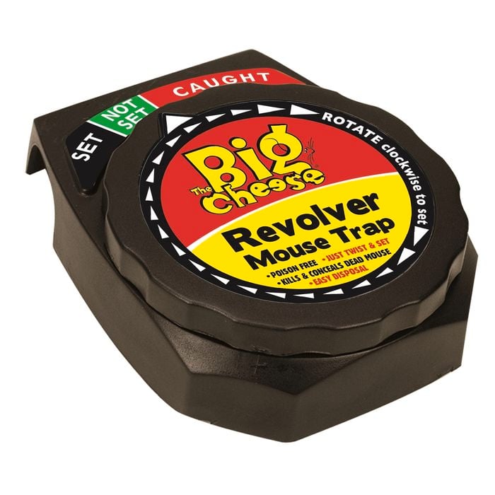 Big Cheese No Touch No See Revolver Mouse Trap