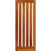 Corinthian 2040 x 820 x 40mm Entrance Door Infinity Clear Glass INF5VG  - Clear