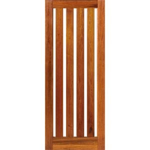 Corinthian 2040 x 820 x 40mm Entrance Door Infinity Clear Glass INF5VG  - Clear