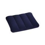 All Set 53 x 27cm Inflatable Flocked Pillow