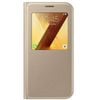 Samsung Galaxy A7 S-View Standing Cover - Gold