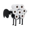 Traderight Metal Sheep Toilet Paper Holder - Black