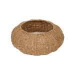 Teamson Pets Neith Wicker Seagrass Dome Cat or Small Dog Bed