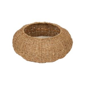 Teamson Pets Neith Wicker Seagrass Dome Cat or Small Dog Bed