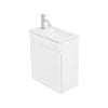 CIBO 450mm White Tonic Mini Wall Hung Bathroom Vanity
