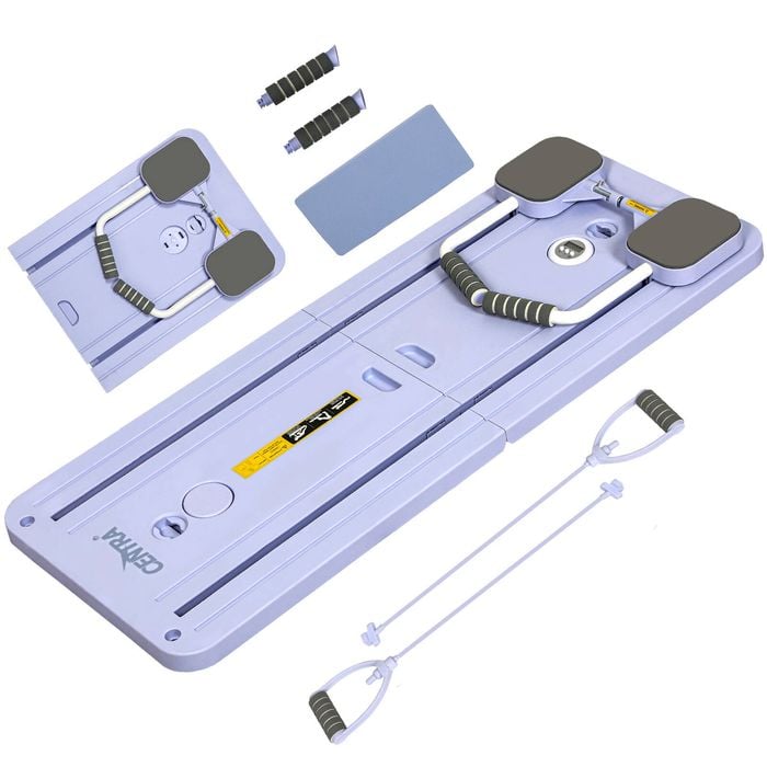 Centra Foldable Multi-Function Home Fitness Pilates Board - Purple