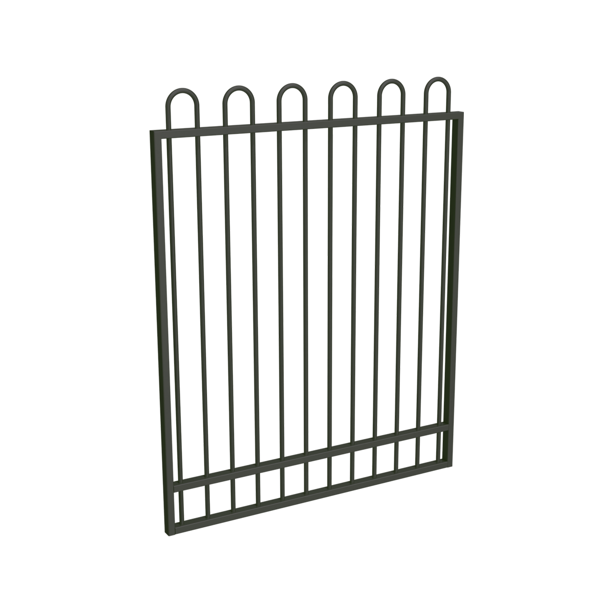 ProtectorAl 800 - 1200 x 1500mm Woodland Grey Aluminium Pool Gate Loop ...
