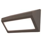 Brilliant Charcoal Berwick Wedge Bunker Exterior Wall Light