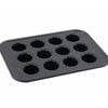 12pc Bakers Secret Canele Pan Non Stick Heavy Duty Fluted Baking Mould