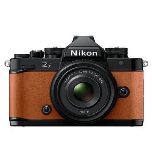 Nikon Z f Body (Black/Cognac Brown)