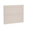 Kaboodle 900mm Cannellini Alpine 2 Drawer Panels